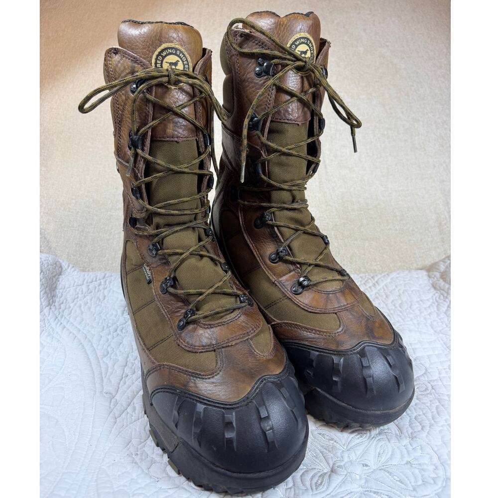 Irish Setter by Red Wing Men's Brown 13 Leather Waterproof Lace Up Hunting Boots